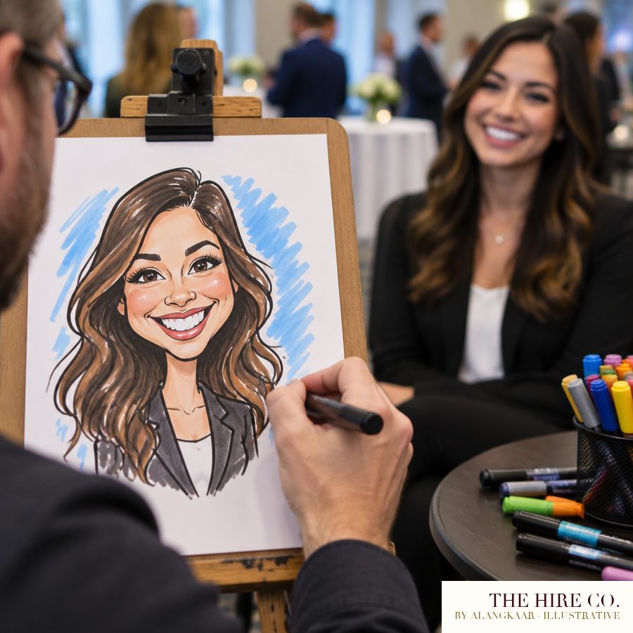 Caricature Artist, 2 hours