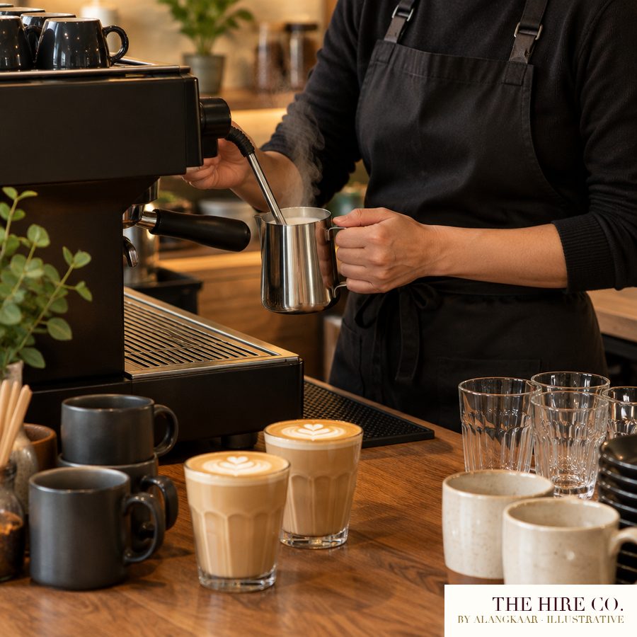 Coffee Bar with Barista