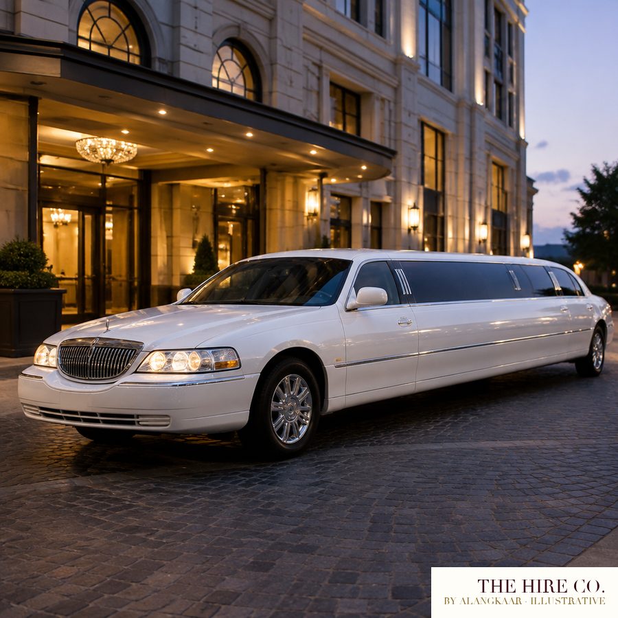 Stretch Limousine with Chauffeur, 3 hours