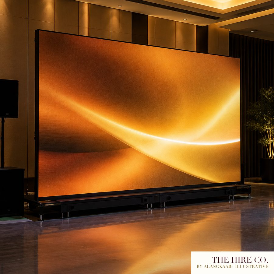 LED Screen 3 × 2 m (P2.6 outdoor), 1 day