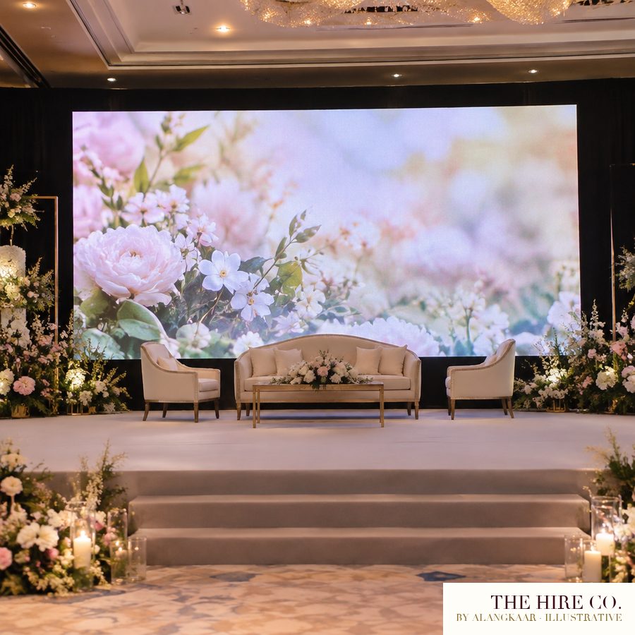 LED Screen 4 × 2.5 m (P2.6 outdoor), 1 day