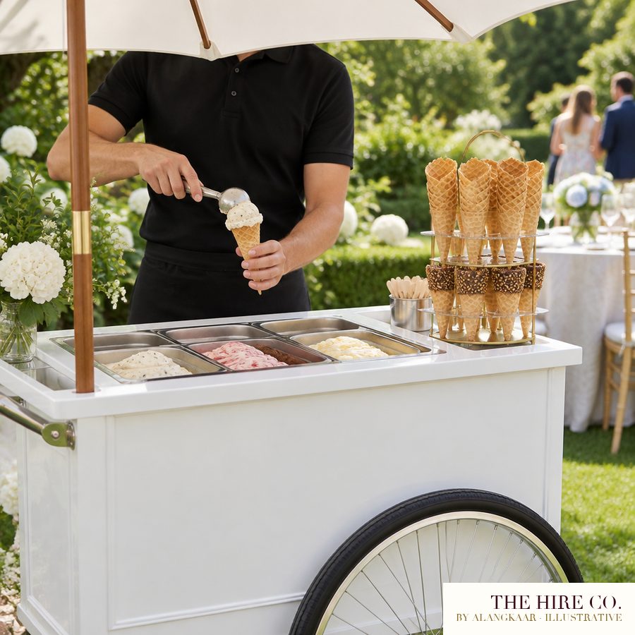 Ice Cream Cart with Attendant