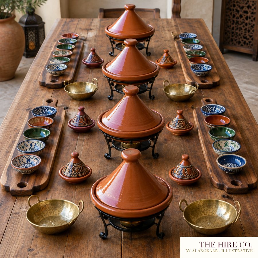Mezze & Tagine Feast Set for 20