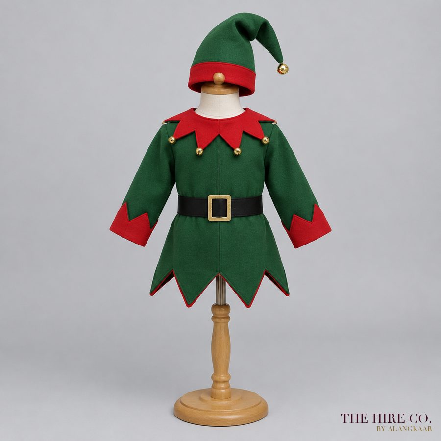 Kids Christmas Elf Costume