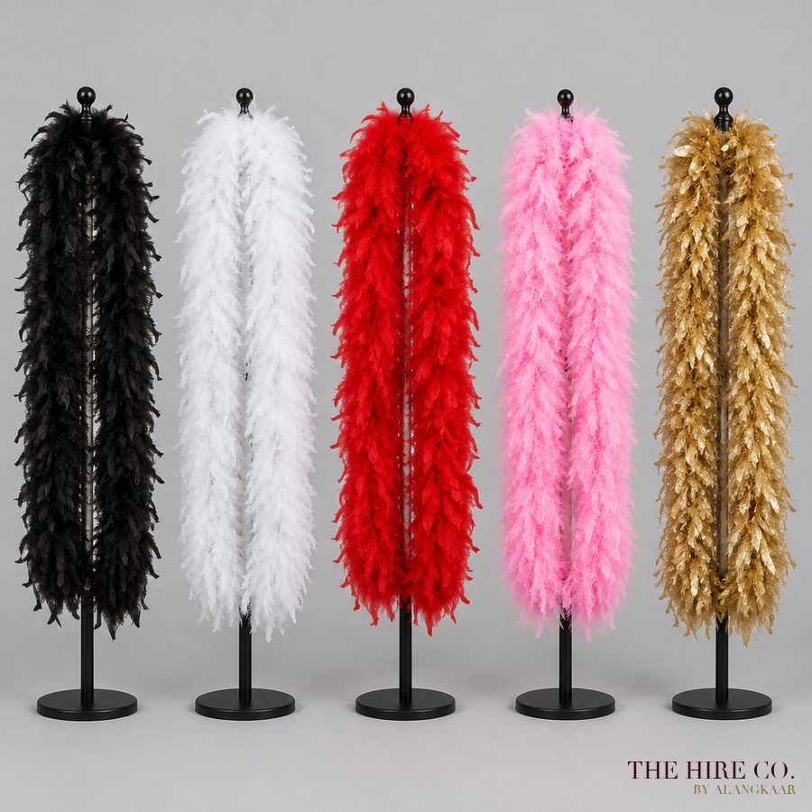 Feather Boa Set (5)