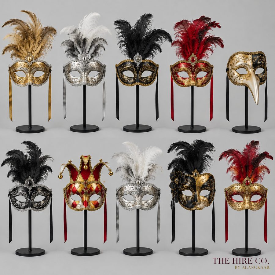 Masquerade Mask Set (10)