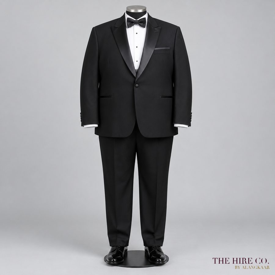 Big & Tall Black Tuxedo (2XL–4XL)