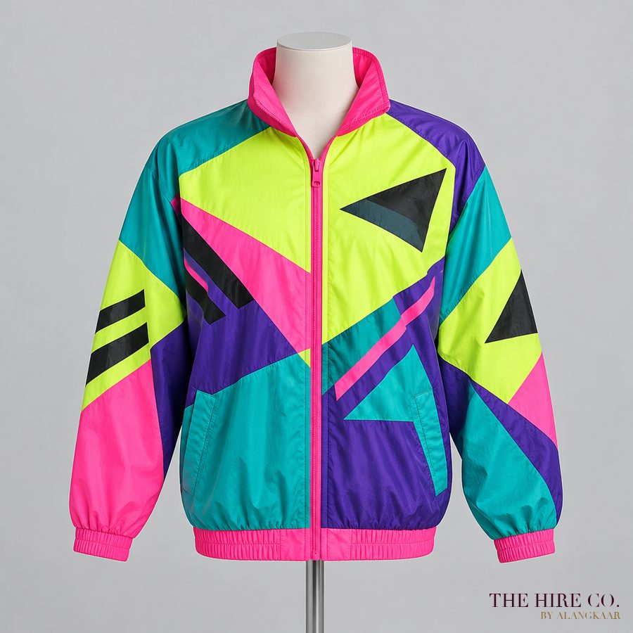 1980s Neon Party Jacket