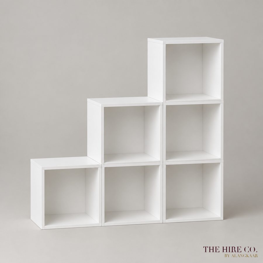 Display Cubes, white (set of 6)
