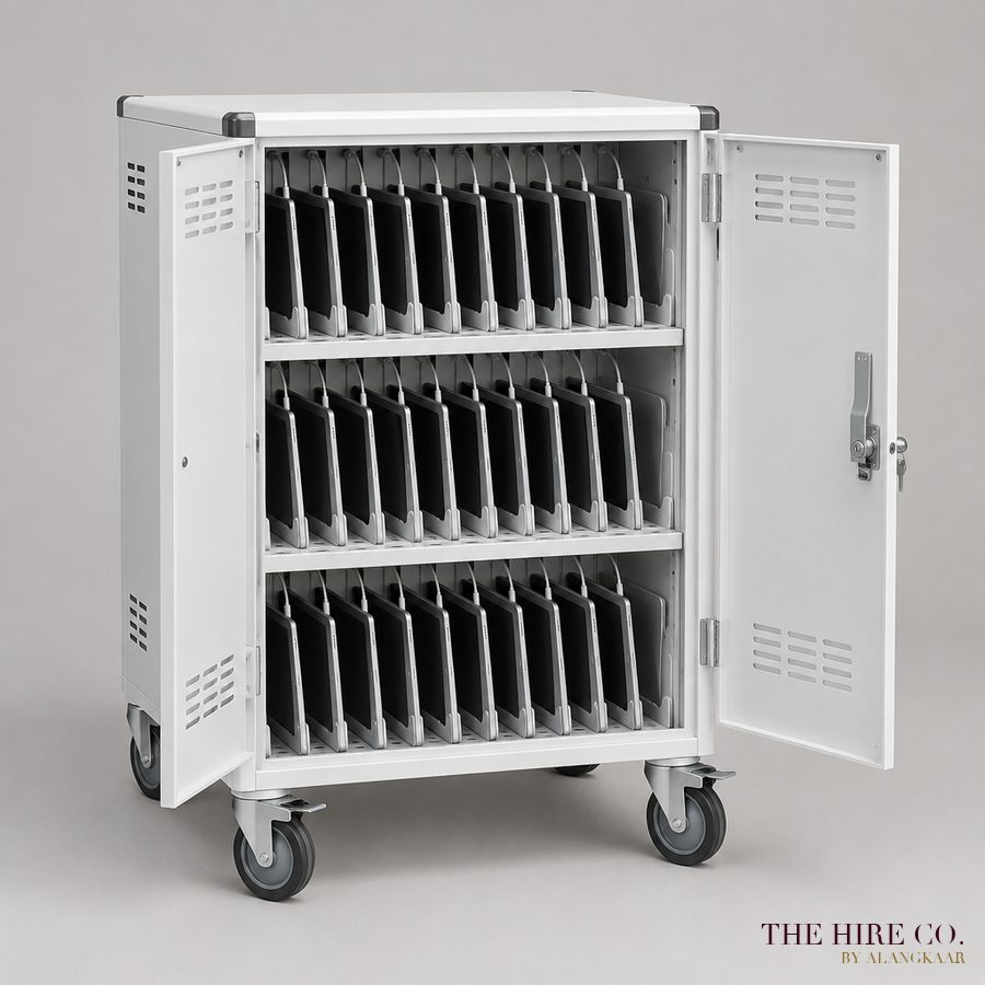 Tablet Charging Cart, 20 bays