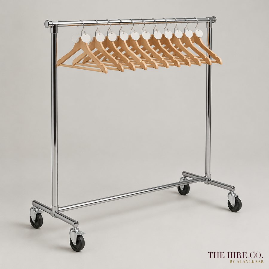 Coat Check Rack with Numbered Tags