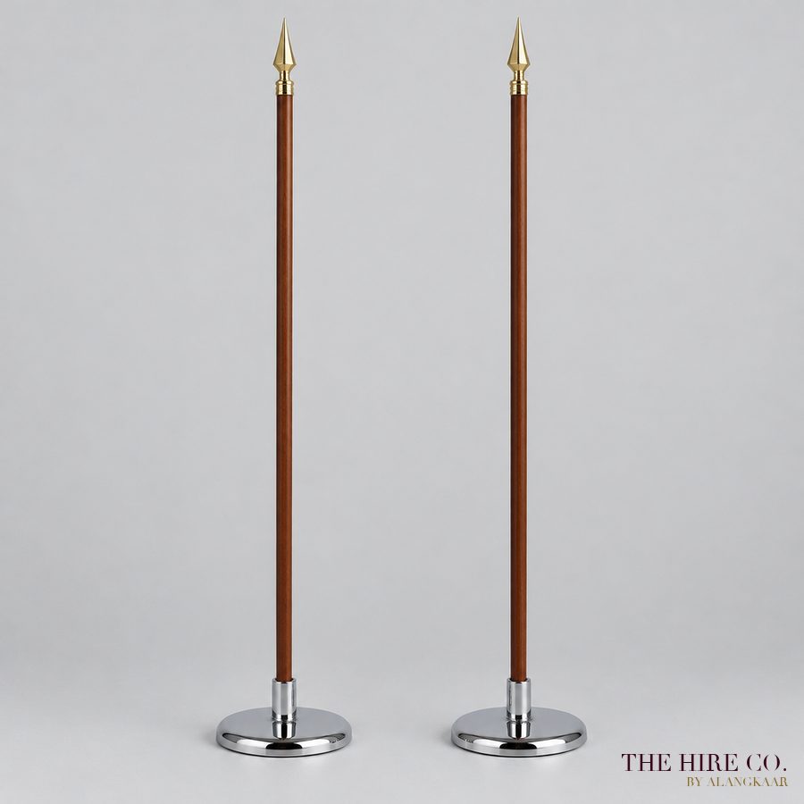 Indoor Flag Stands with Poles (pair)