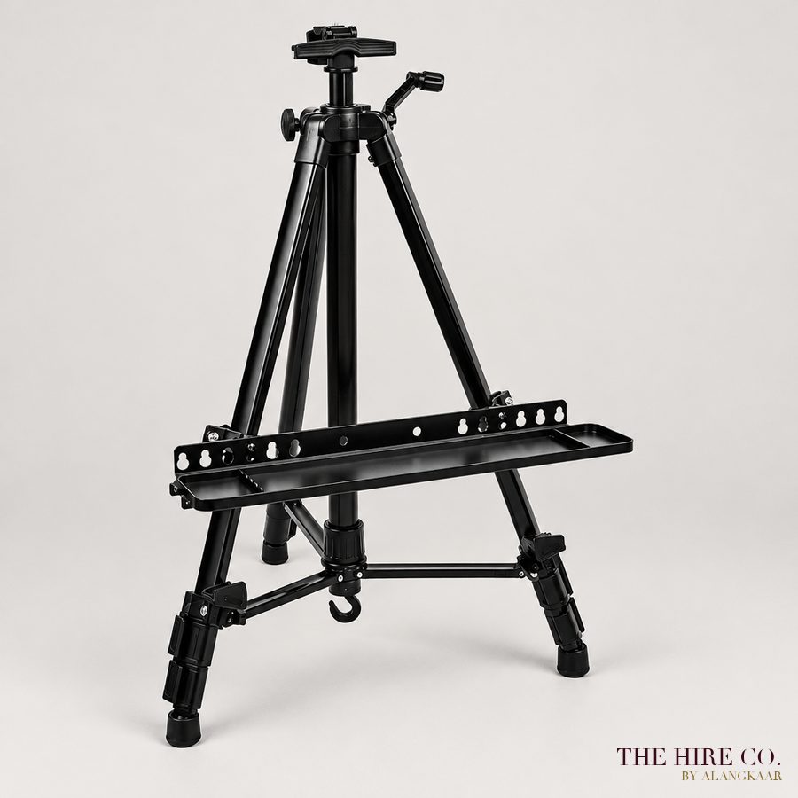 Easel, aluminium black