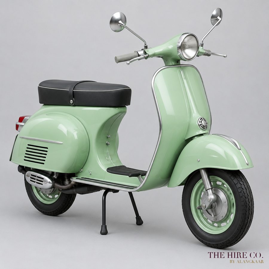 Vintage Scooter Photo Prop
