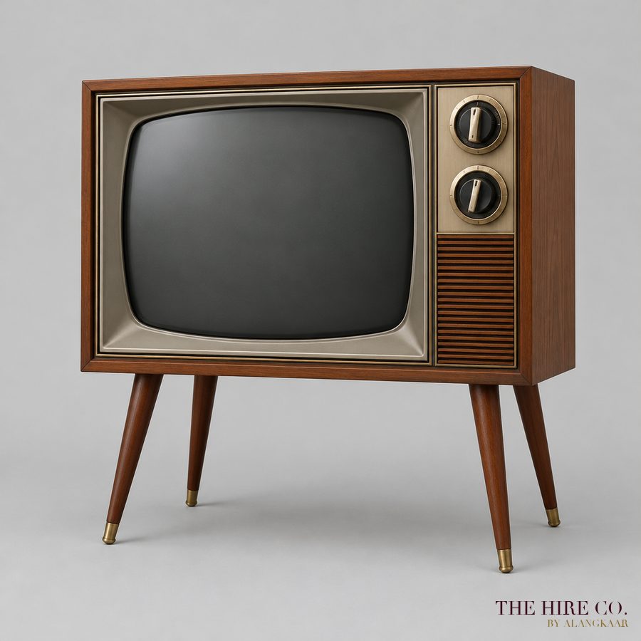 Retro TV Set Prop