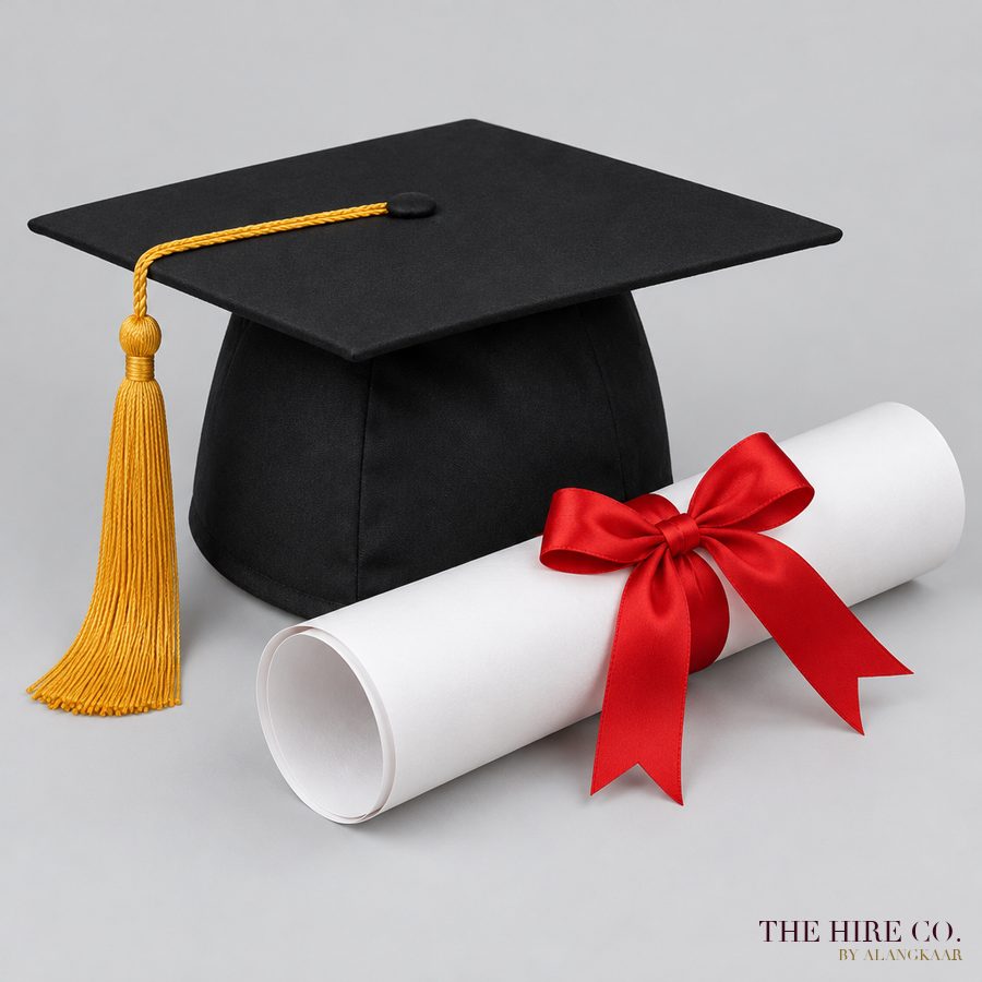 Giant Mortarboard & Scroll Props