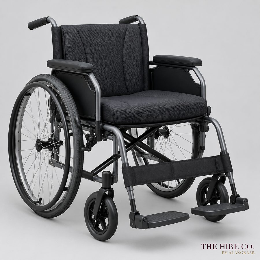 Wide Wheelchair, 51 cm seat