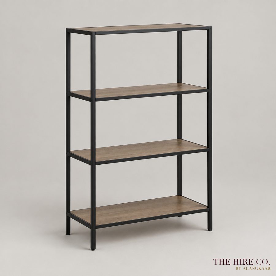 Display Shelves, black frame