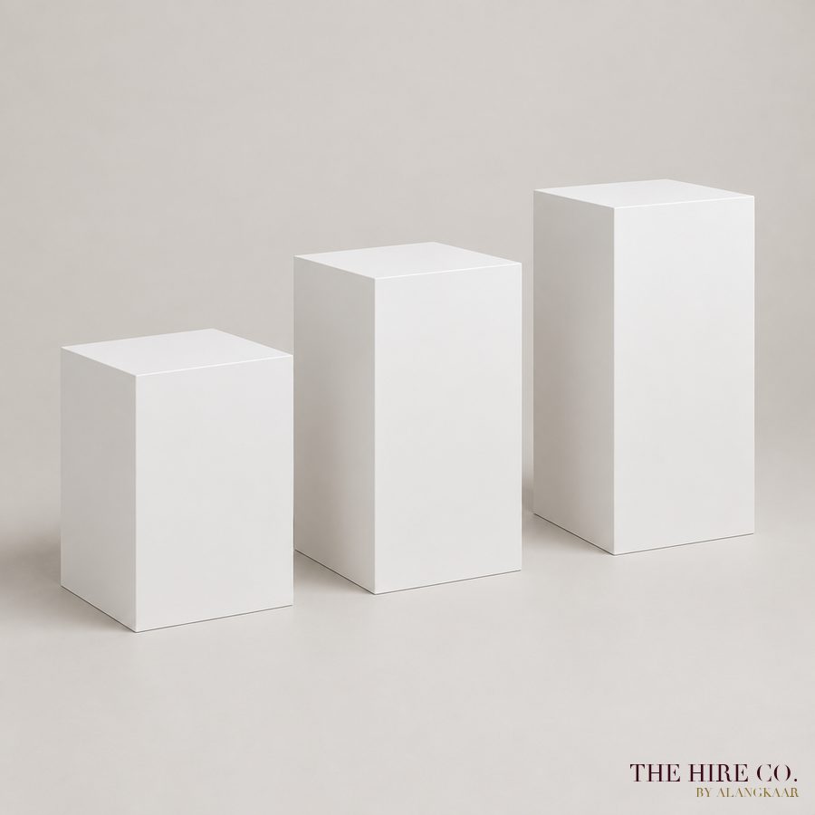 Display Plinth Set, 60 / 80 / 100 cm