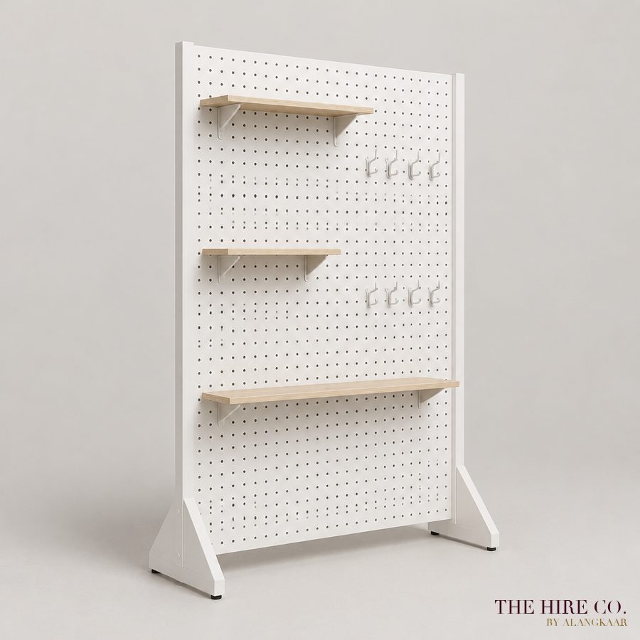 Pegboard Wall Partition
