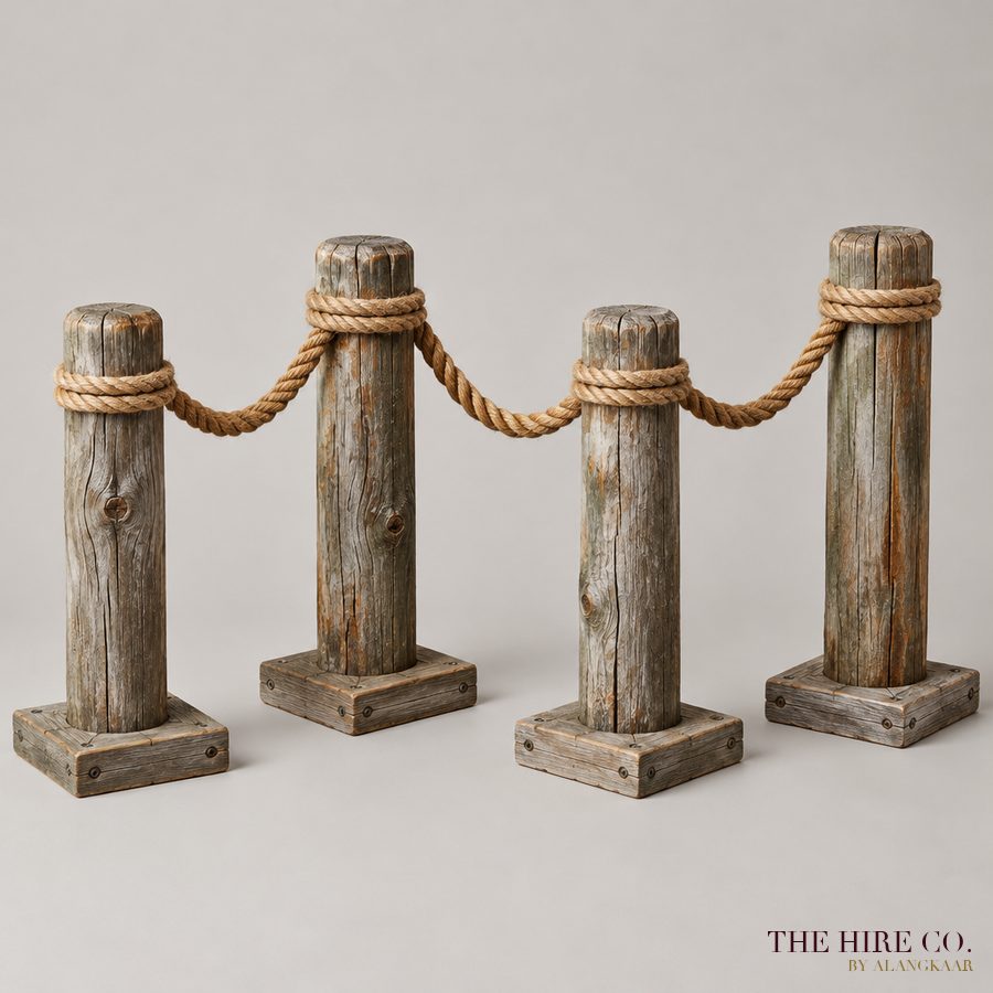 Nautical Rope Post