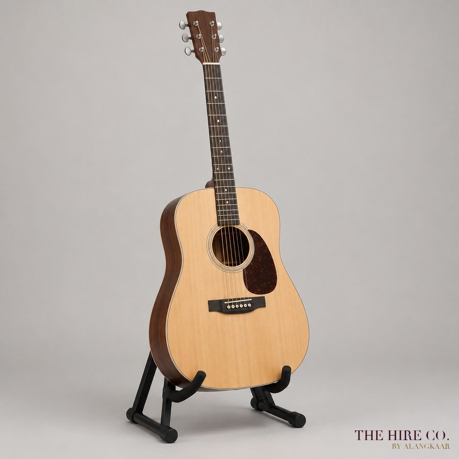 Acoustic Guitar with Stand