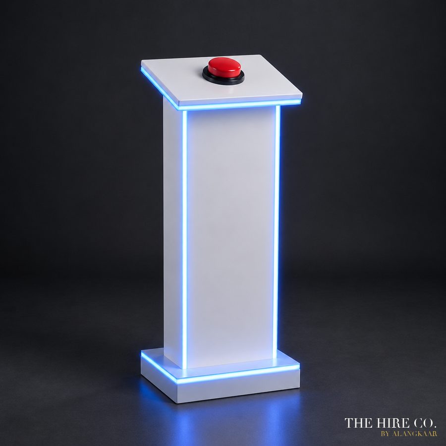 Launch Button Podium