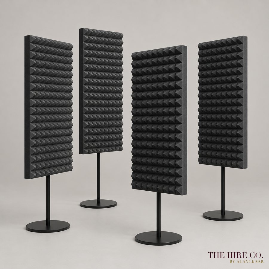Acoustic Panels on Stands (set of 4)