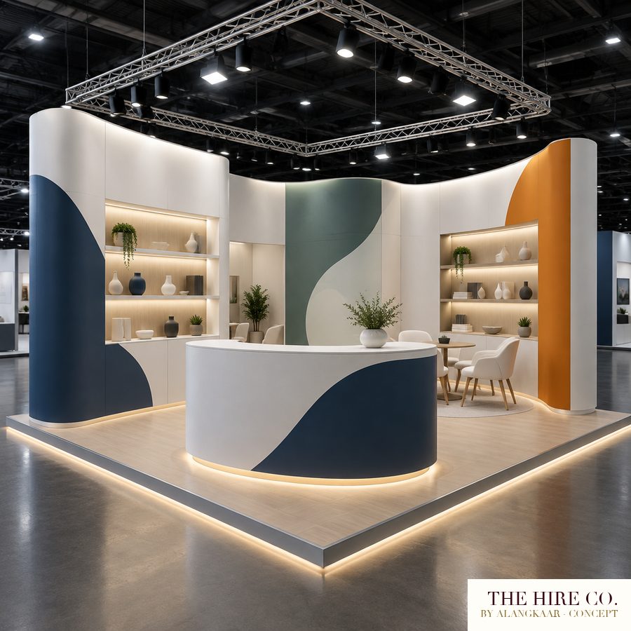 Design-and-Build Exhibition Stand 6 × 6 m