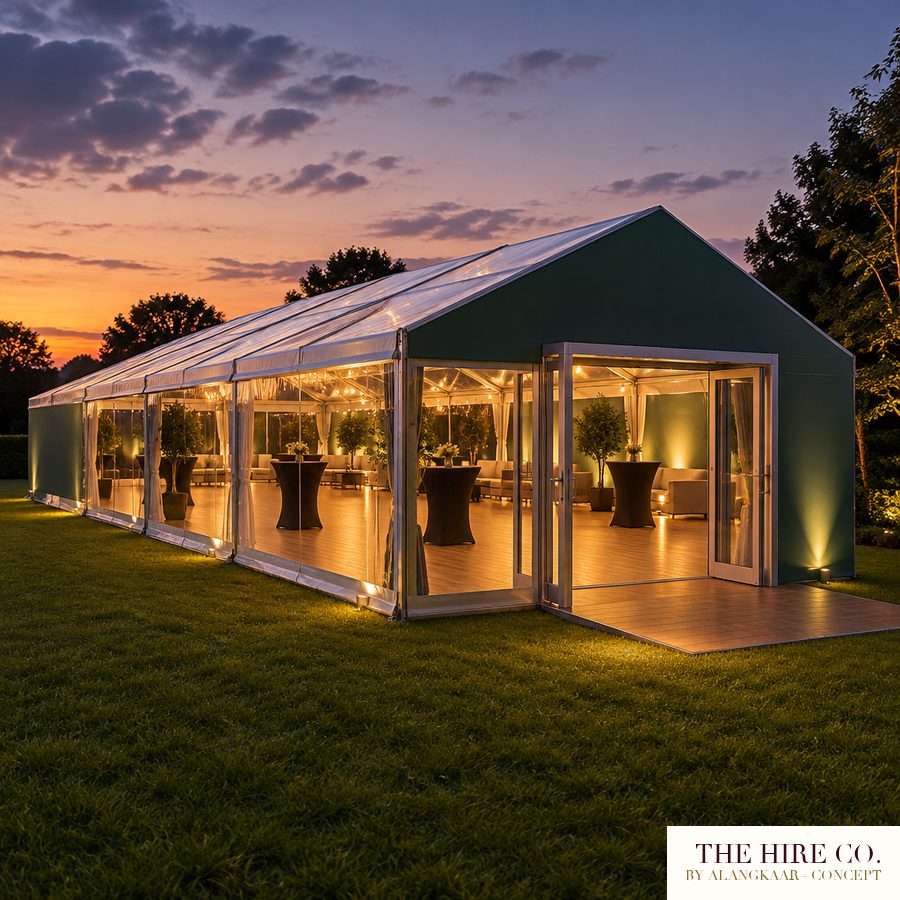 Branded Marquee 6 × 12 m