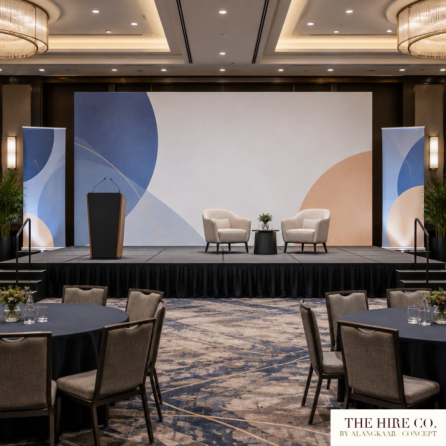 Conference Stage Set