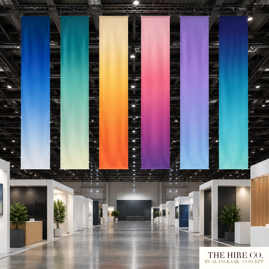 Hanging Ceiling Banners (set of 6)