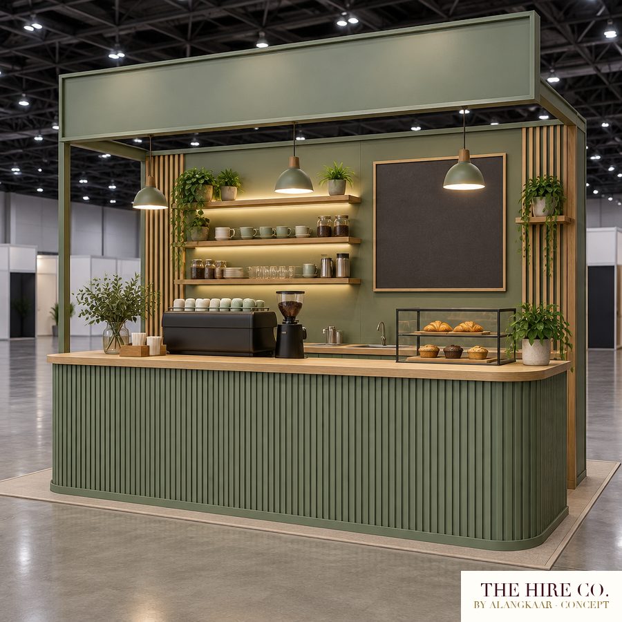 Pop-Up Café Build 4 × 3 m