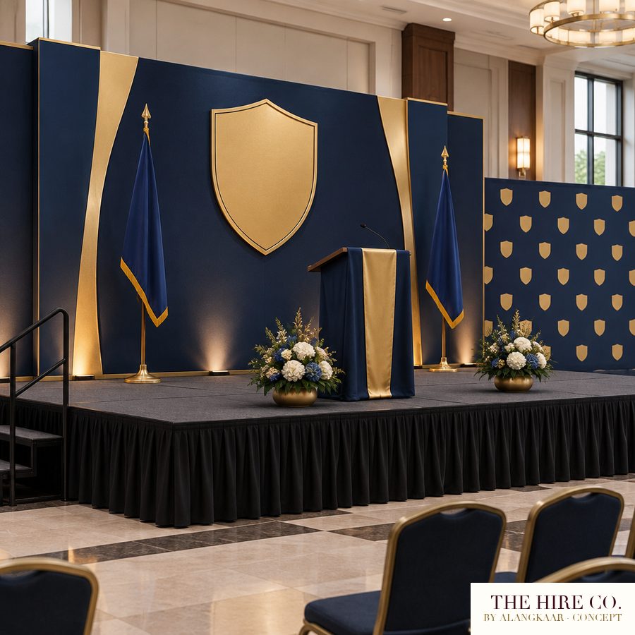 Graduation Stage Set