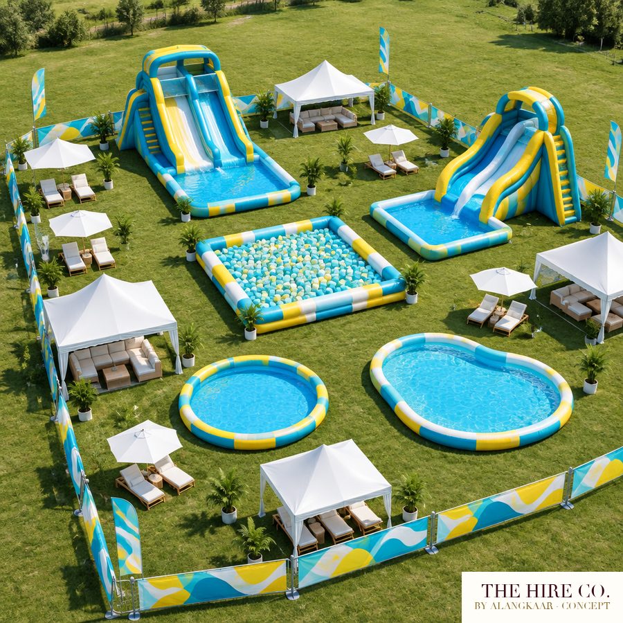 Branded Water Play Zone for 300