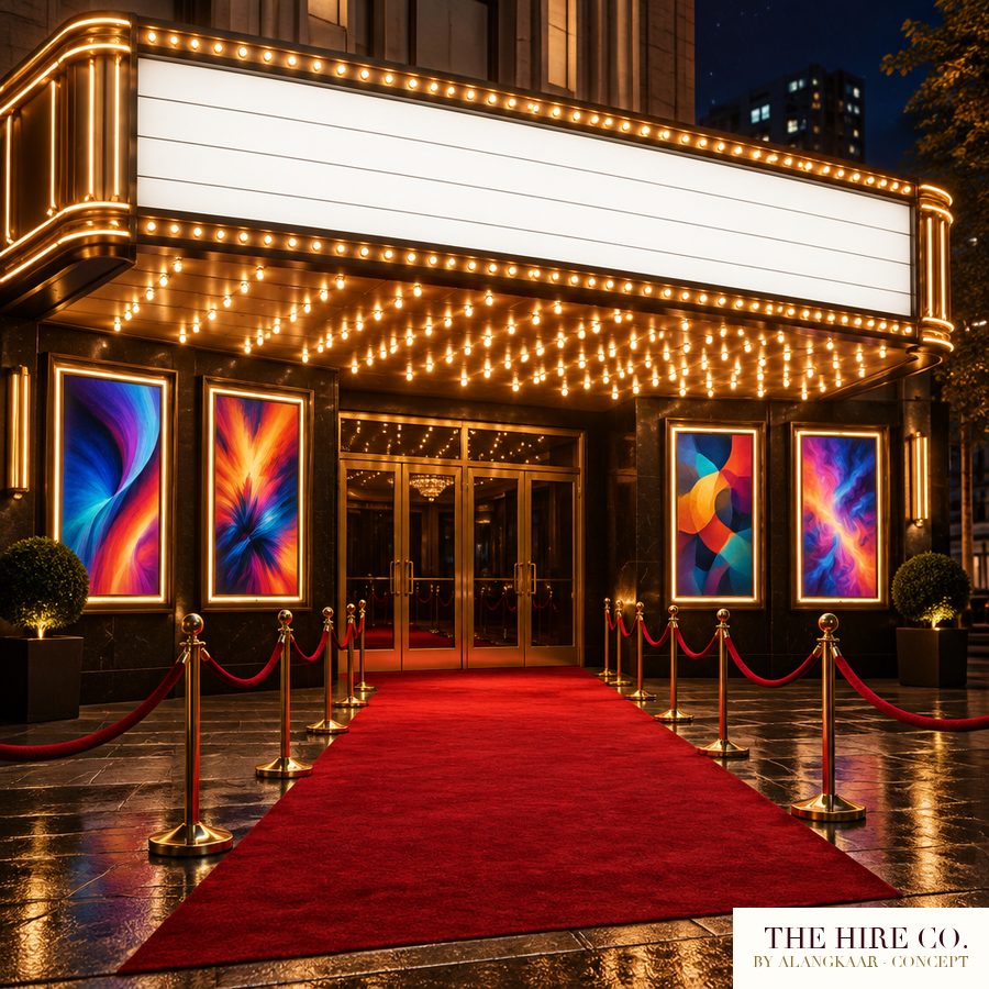 Movie Premiere Entrance