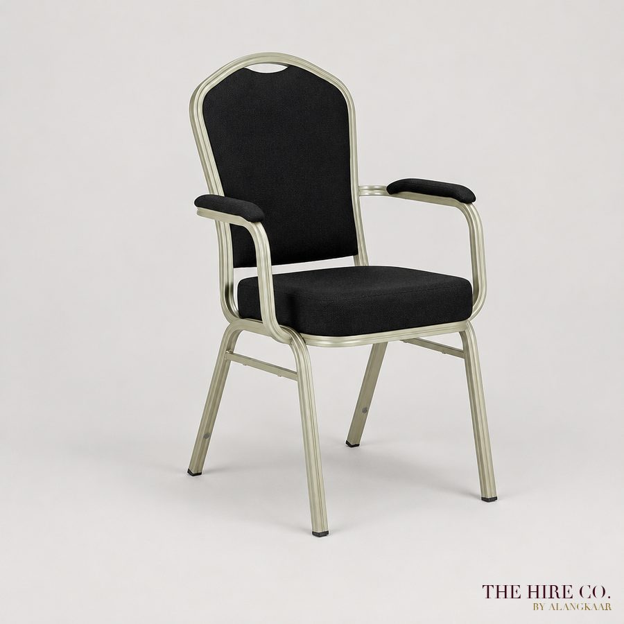 Padded Conference Chair with Arms