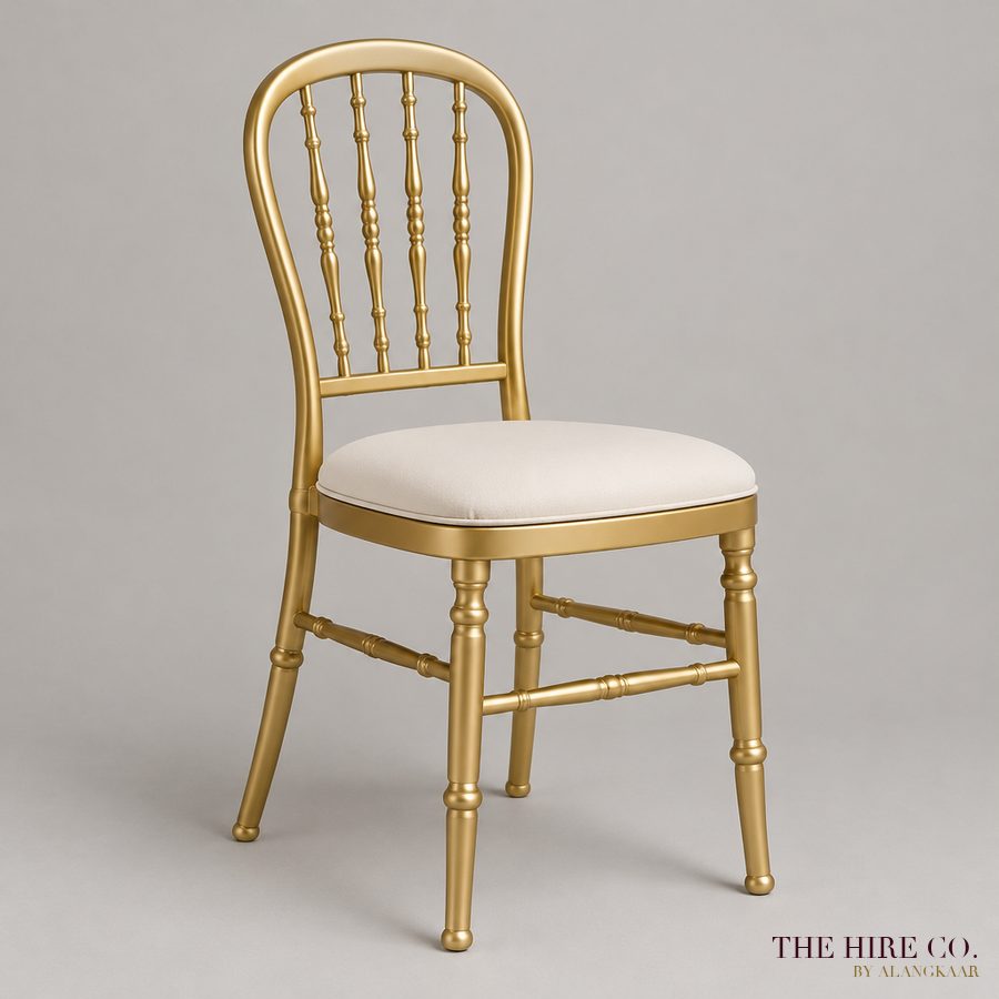 Gold Phoenix Chair, resin