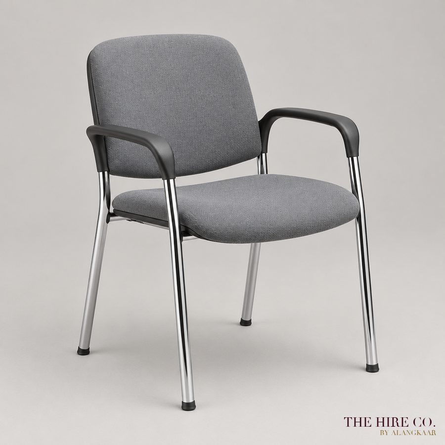 Conference Chair with Arms, grey