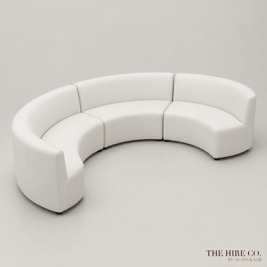 Semi-Circle Sofa Set (3 curved sections)