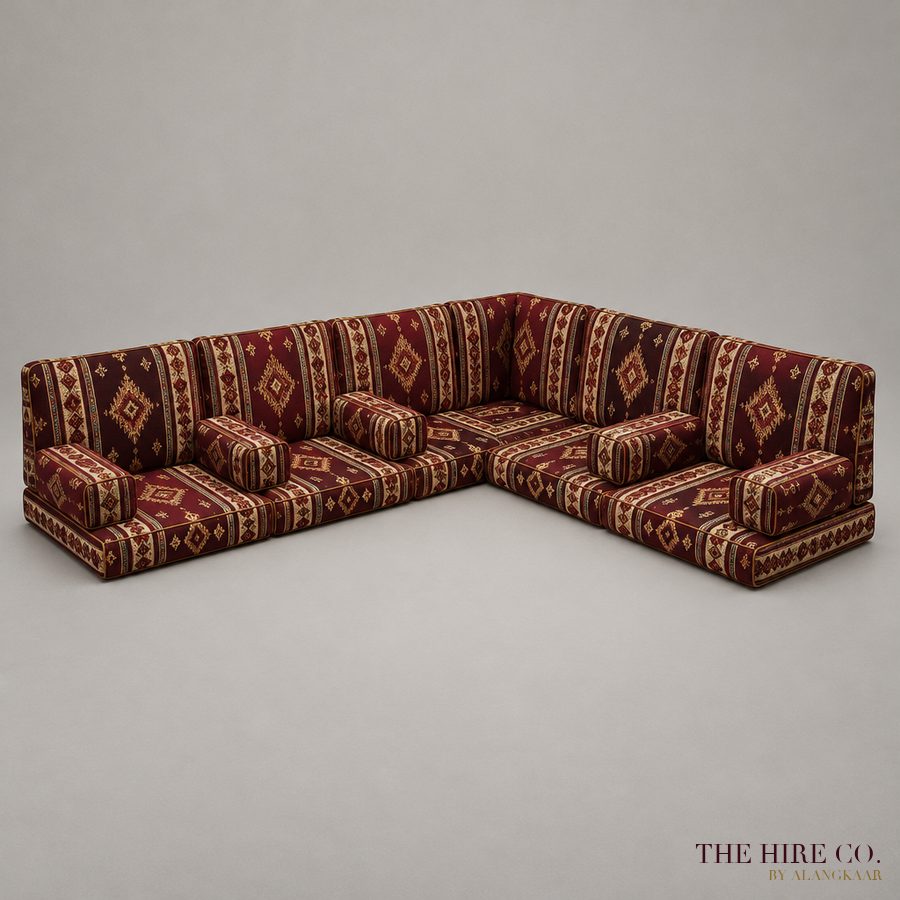 Majlis Floor Seating Set for 6