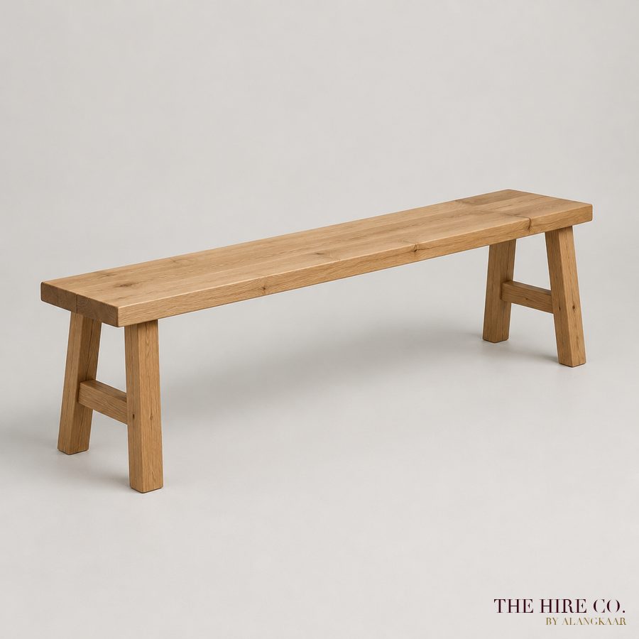 Long Wood Bench 1.8 m