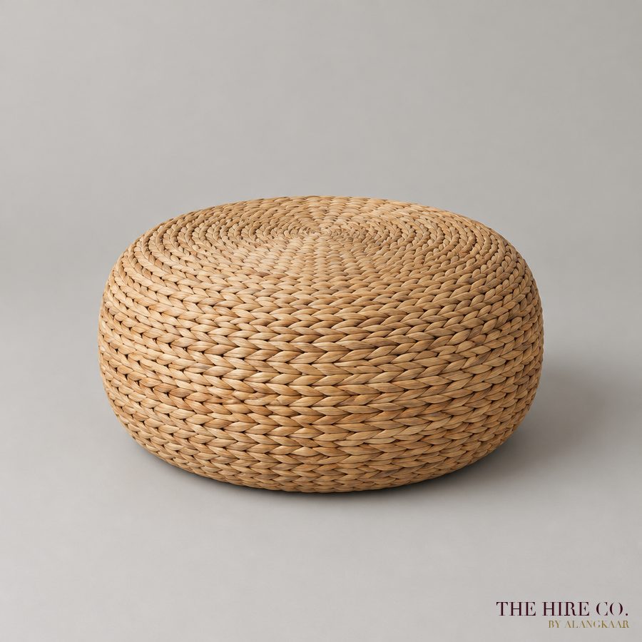 Rattan Pouf
