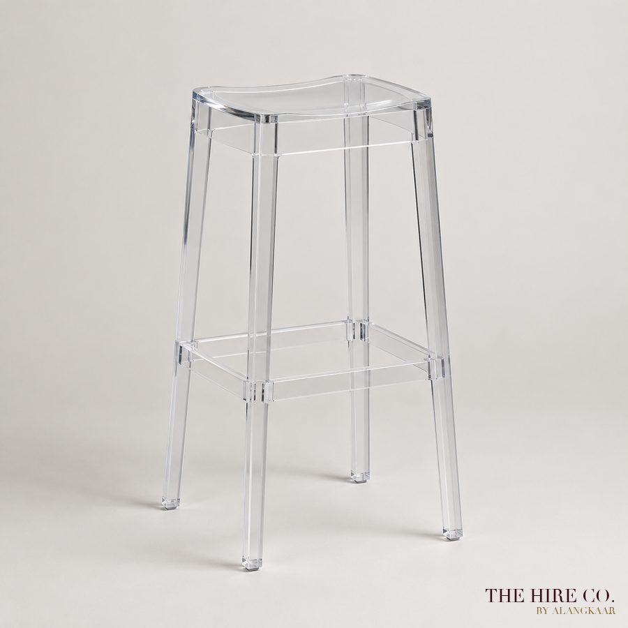 Clear Acrylic Bar Stool