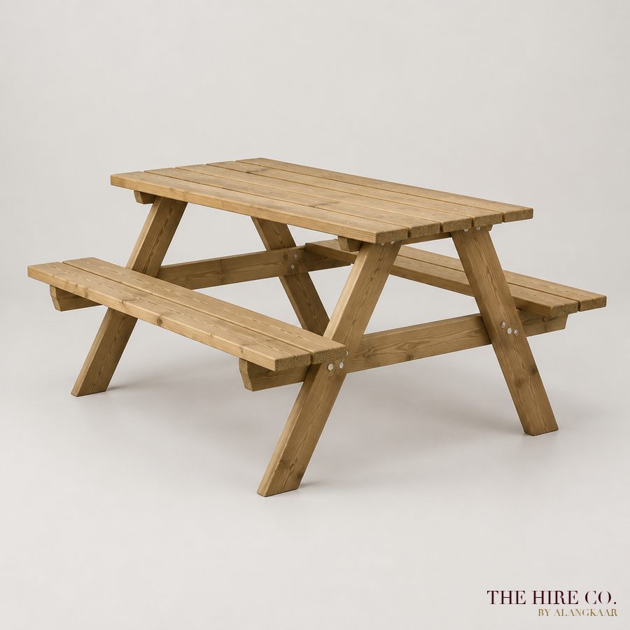 Picnic Bench, 1.5 m wood