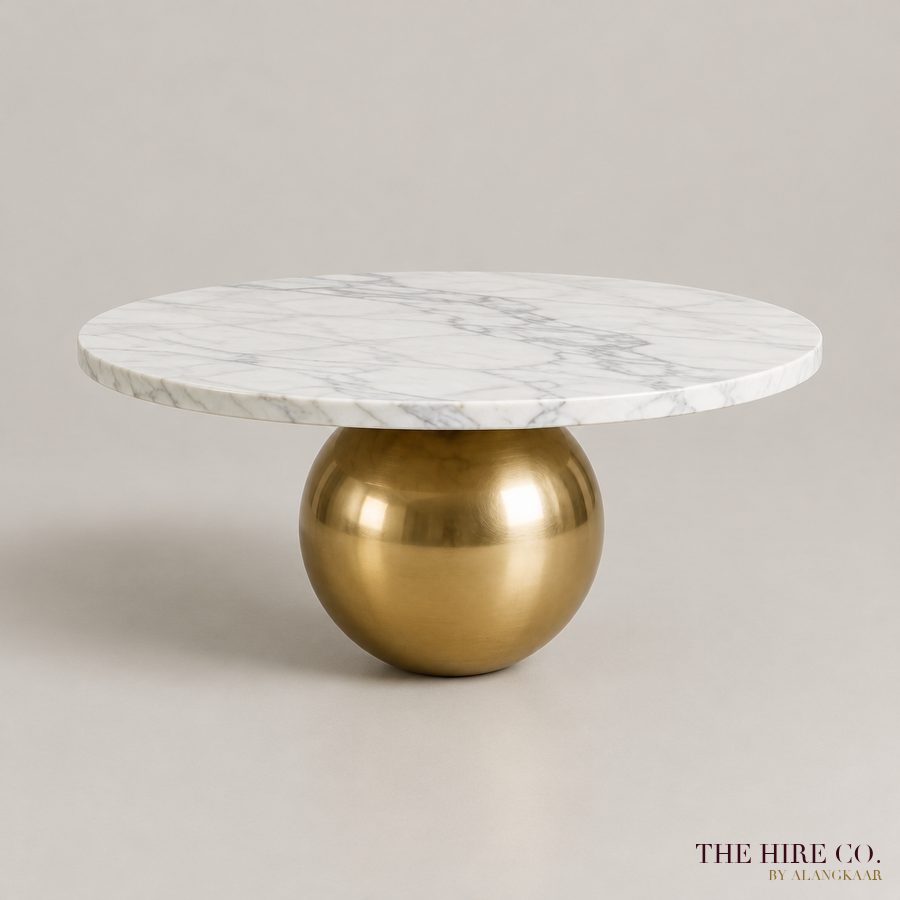 Marble Sphere Coffee Table