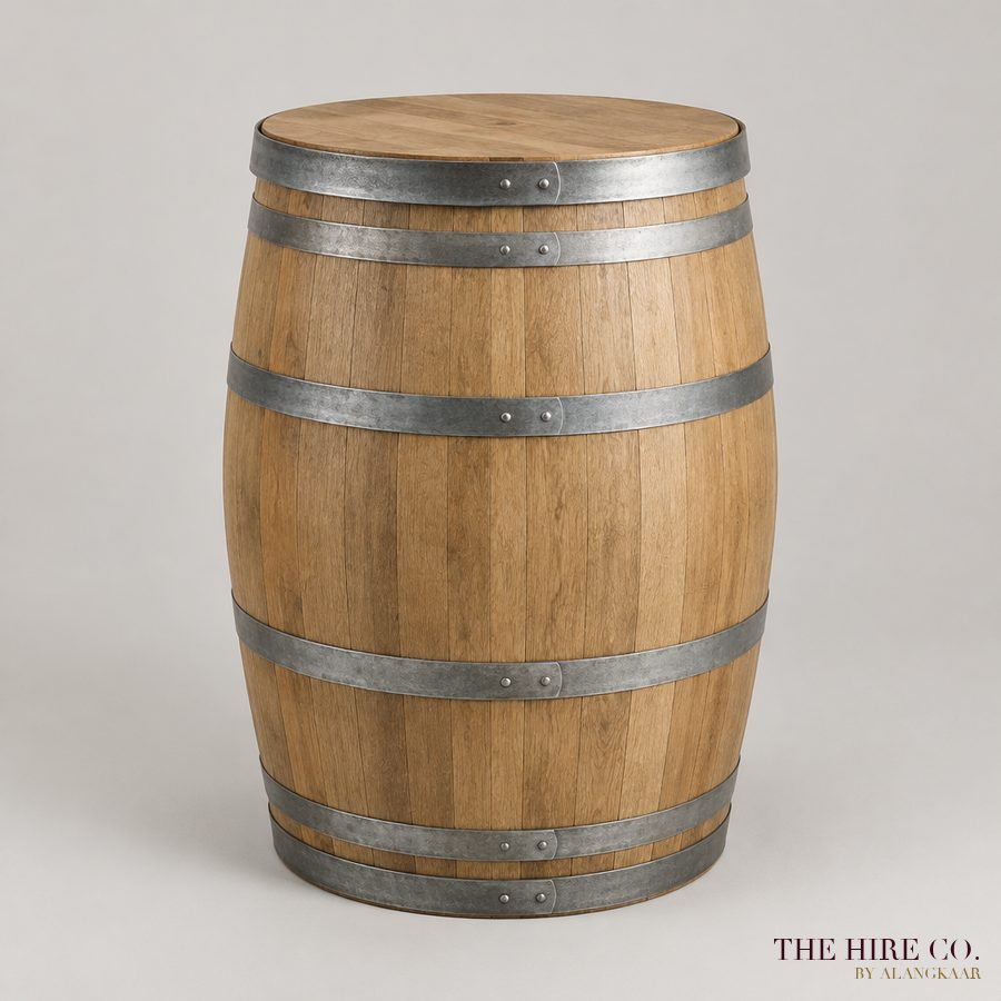Wine Barrel Table