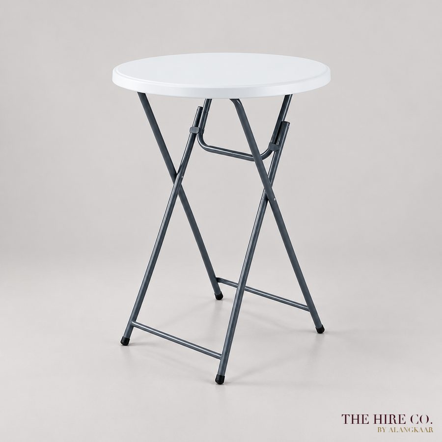 Cocktail High Table 80 cm with spandex cover