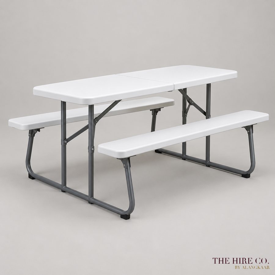 Folding Picnic Table with Benches 1.8 m