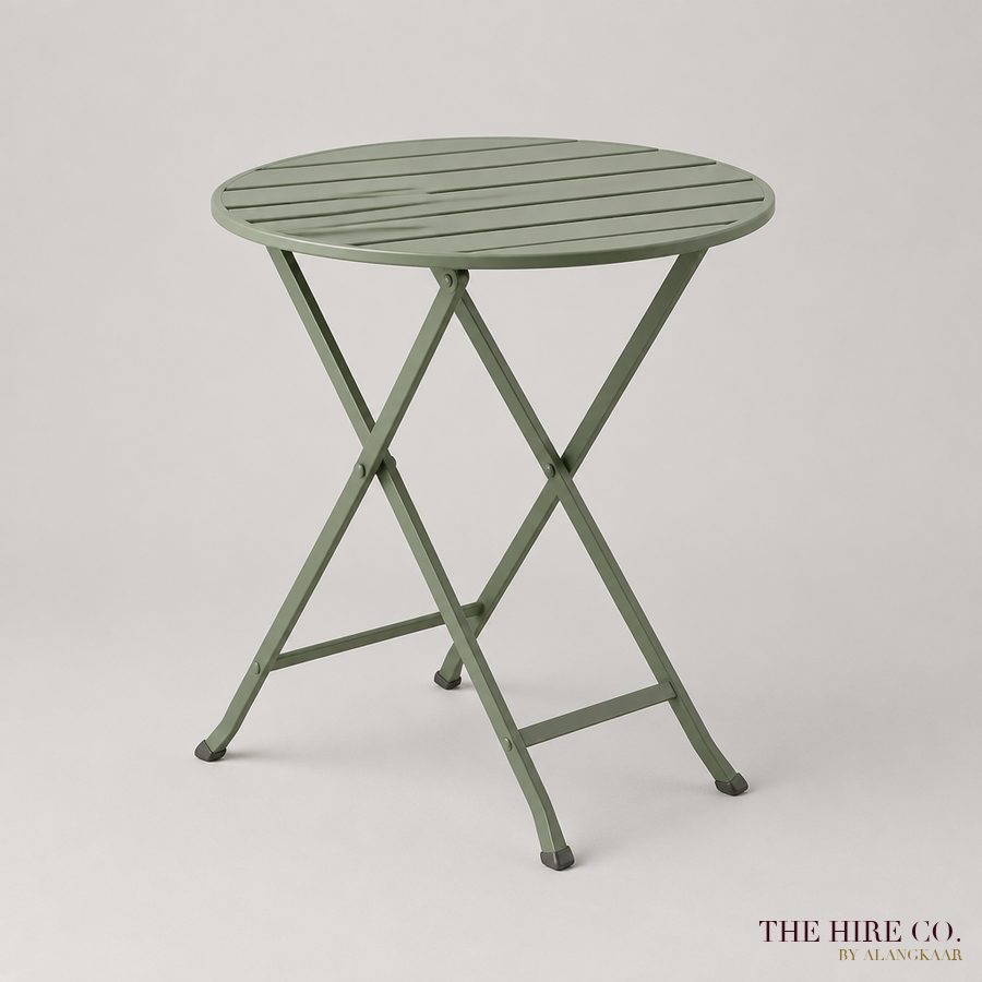 French Bistro Folding Table 60 cm